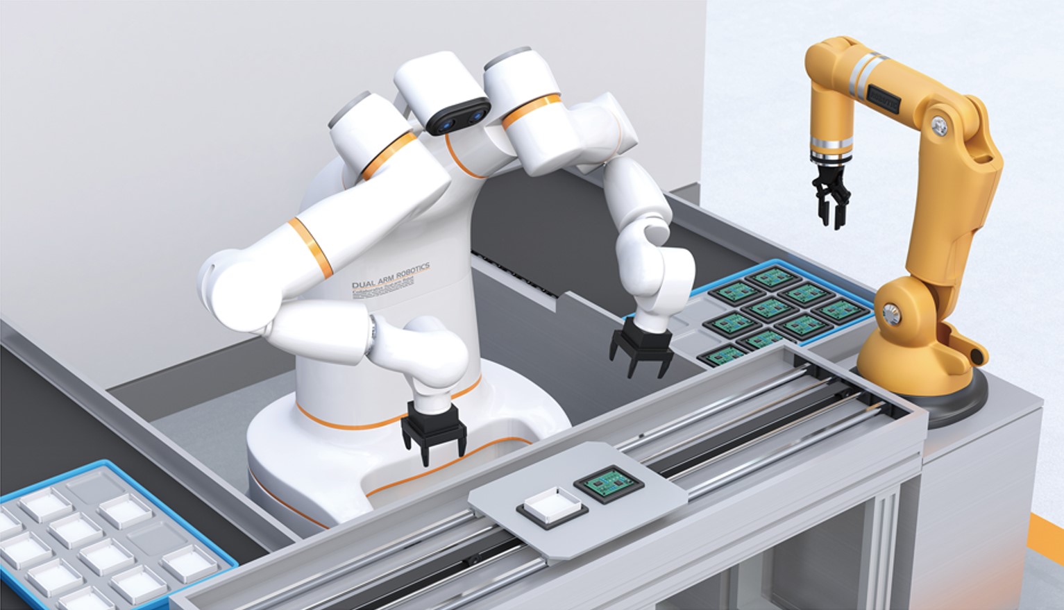 Cobots are the latest technology in robotics and have changed the world of automation significantly. The name cobot is a derivative of "collaborative robot".