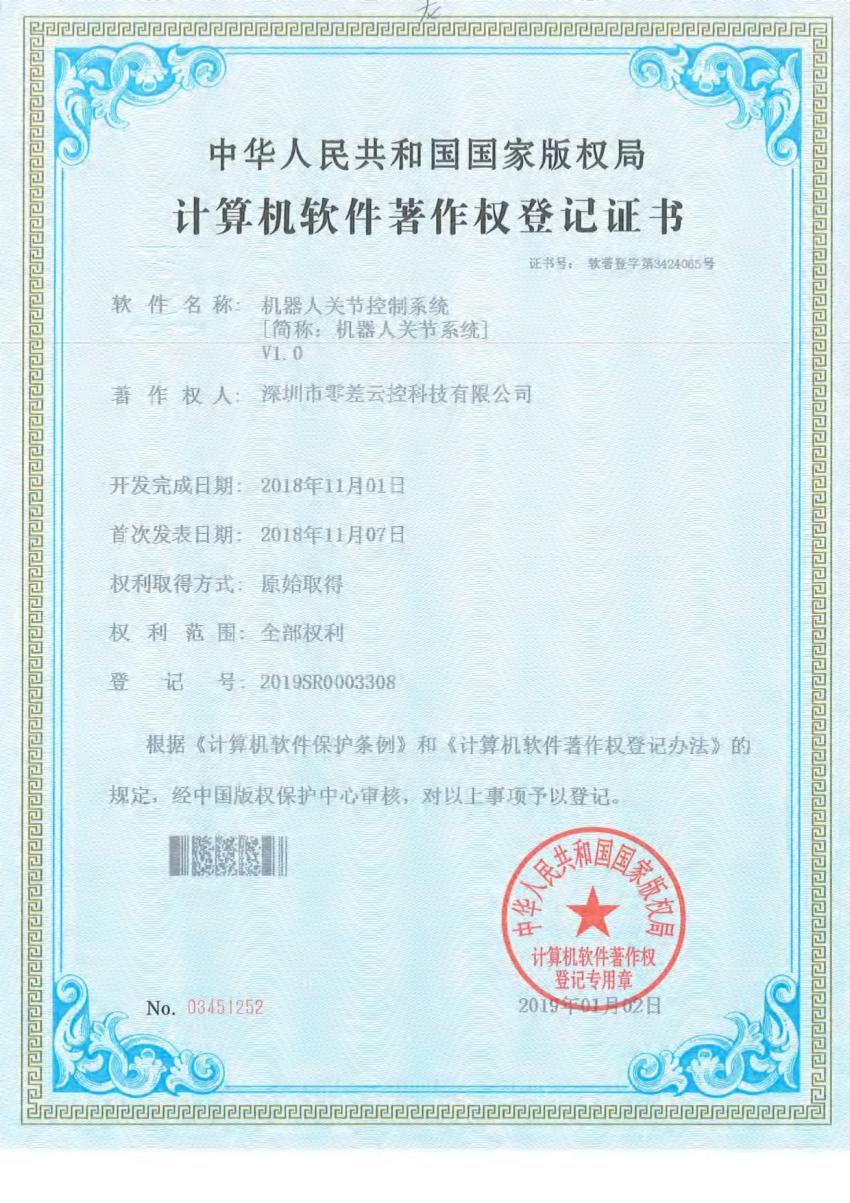 Robot Actuators Control System V1.0