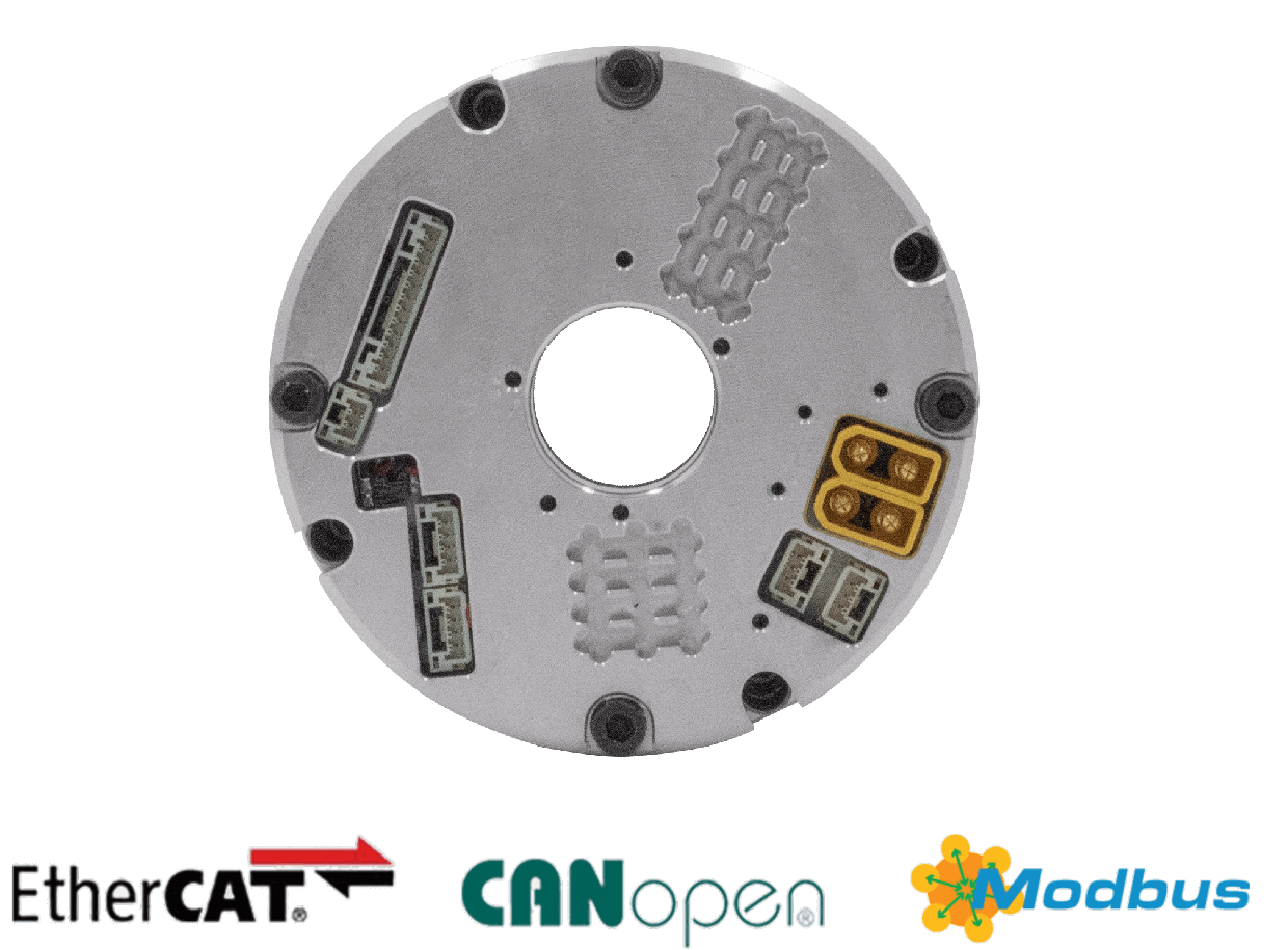 Built-in servo driver. Communication protocols